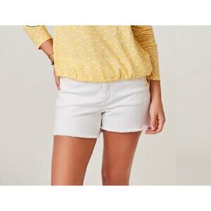 NWT Carve Designs White Maui High Rise 4” Shorts Size 4